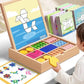 🧩46% DE RÉDUCTION! ✨ PUZZLE MAGNÉTIQUE BOIS - 120 Pièces aux Couleurs Vives, Jeu Éducatif pour Développer la Créativité des Enfants 🎨👧