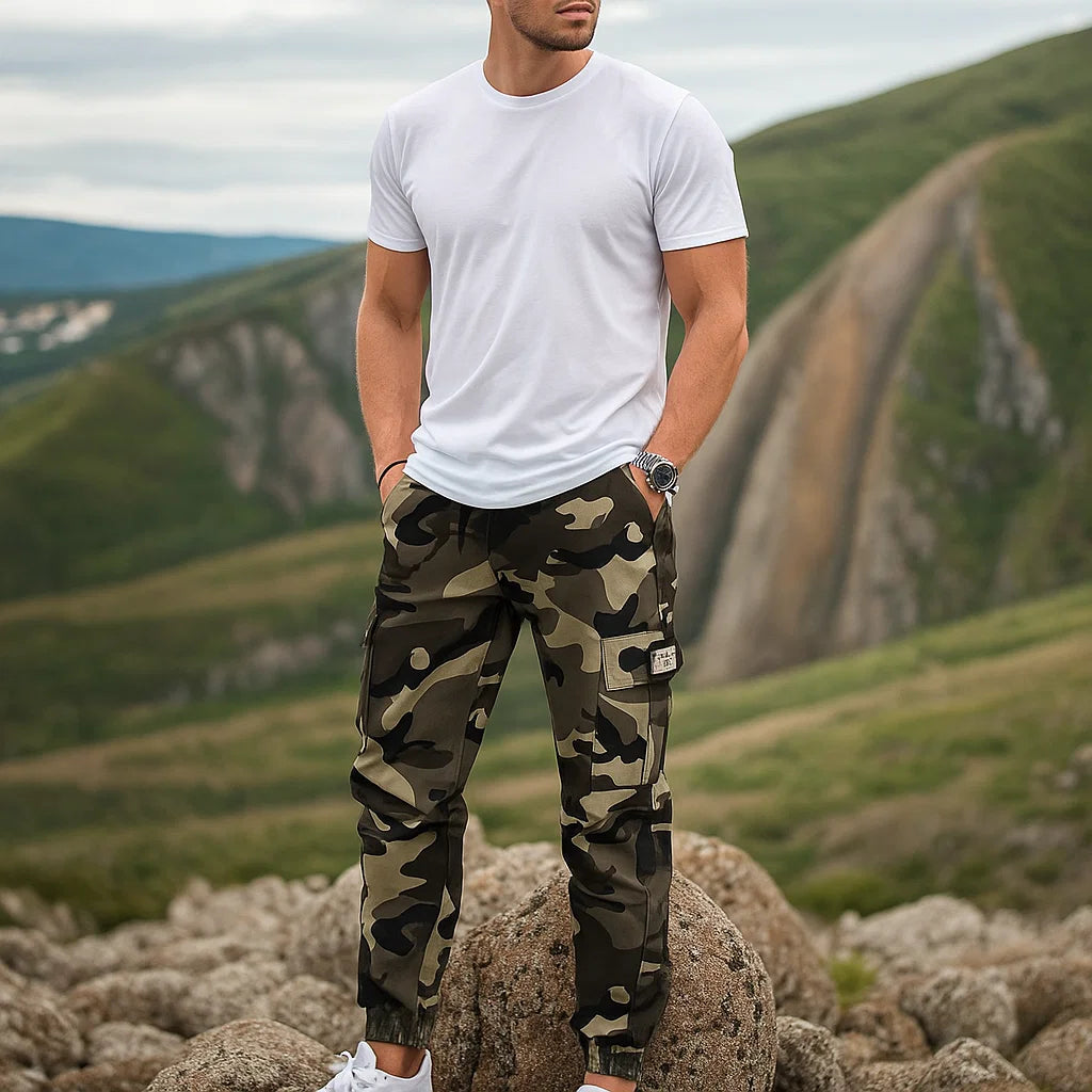 👖 Pantalon de travail tactique robuste – 💪 Nylon-coton durable | 🔧 Multi-poches | 🌲 Prêt pour l'extérieur et le travail
