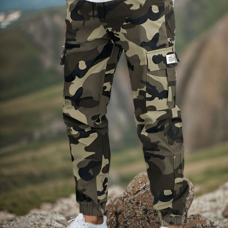 👖 Pantalon de travail tactique robuste – 💪 Nylon-coton durable | 🔧 Multi-poches | 🌲 Prêt pour l'extérieur et le travail