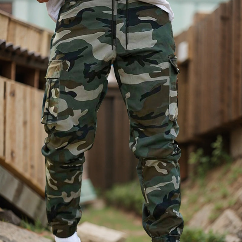 👖 Pantalon de travail tactique robuste – 💪 Nylon-coton durable | 🔧 Multi-poches | 🌲 Prêt pour l'extérieur et le travail