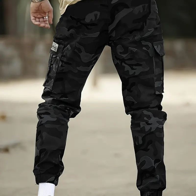 👖 Pantalon de travail tactique robuste – 💪 Nylon-coton durable | 🔧 Multi-poches | 🌲 Prêt pour l'extérieur et le travail