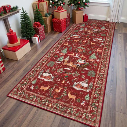 🎅 Offre spéciale Noël ⏳ - Tapis de Noël doux et antidérapant