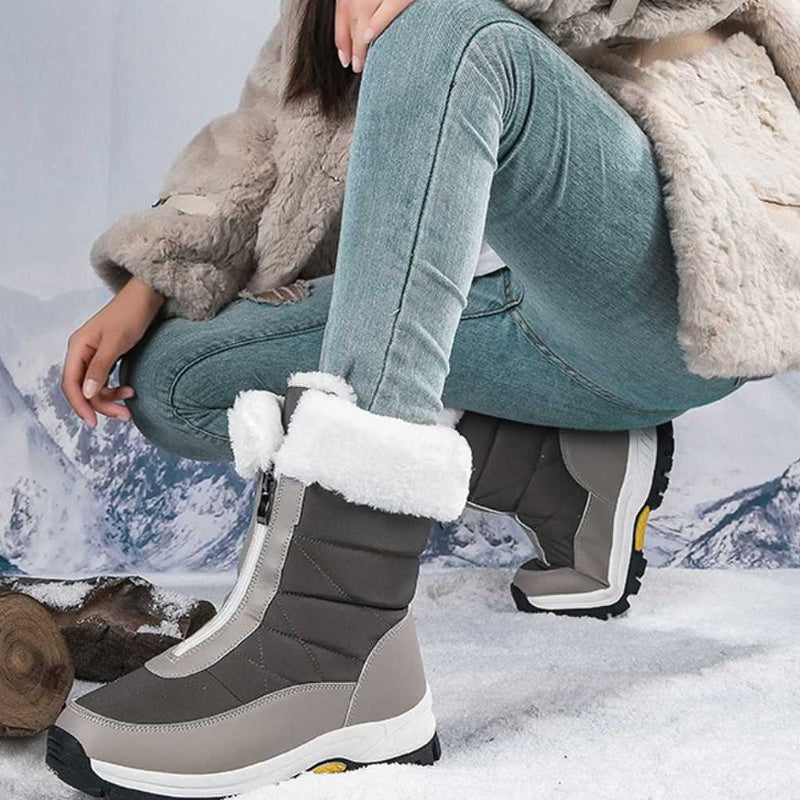 ⏳Spécial à durée limitée⏰Bottes de Neige Femmes Antidérapantes 👢❄️