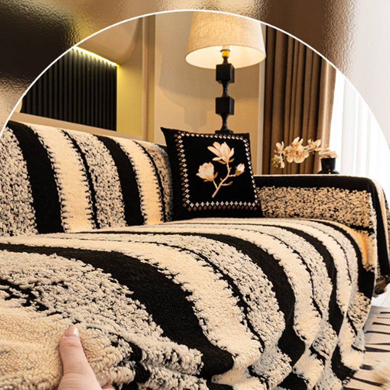 ✨Housse de canapé douce et antidérapante en peluche