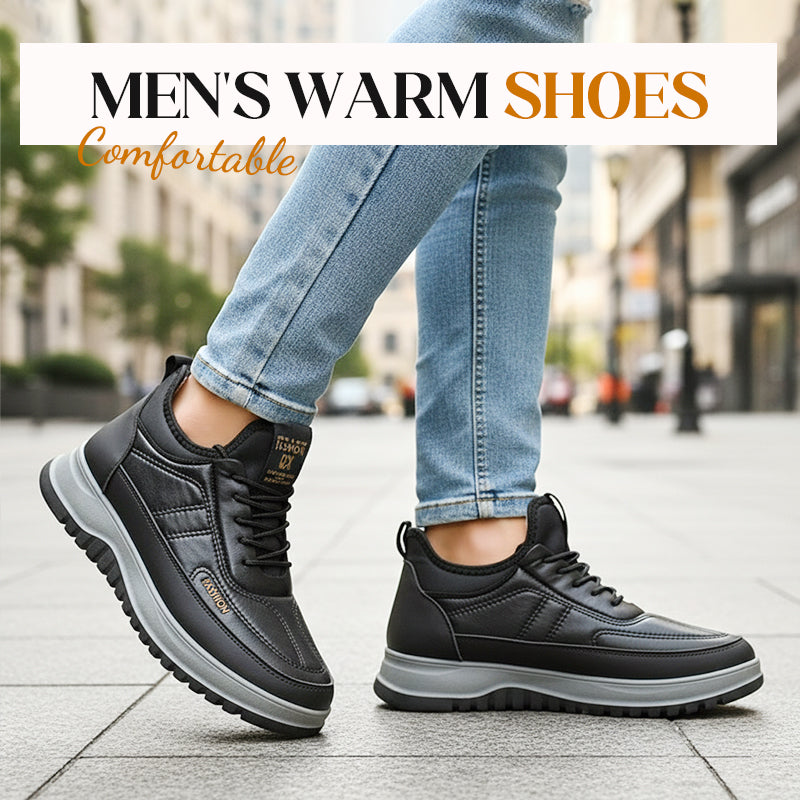 Chaussures pour homme confortables et chaudes : Imperméables et antidérapantes
