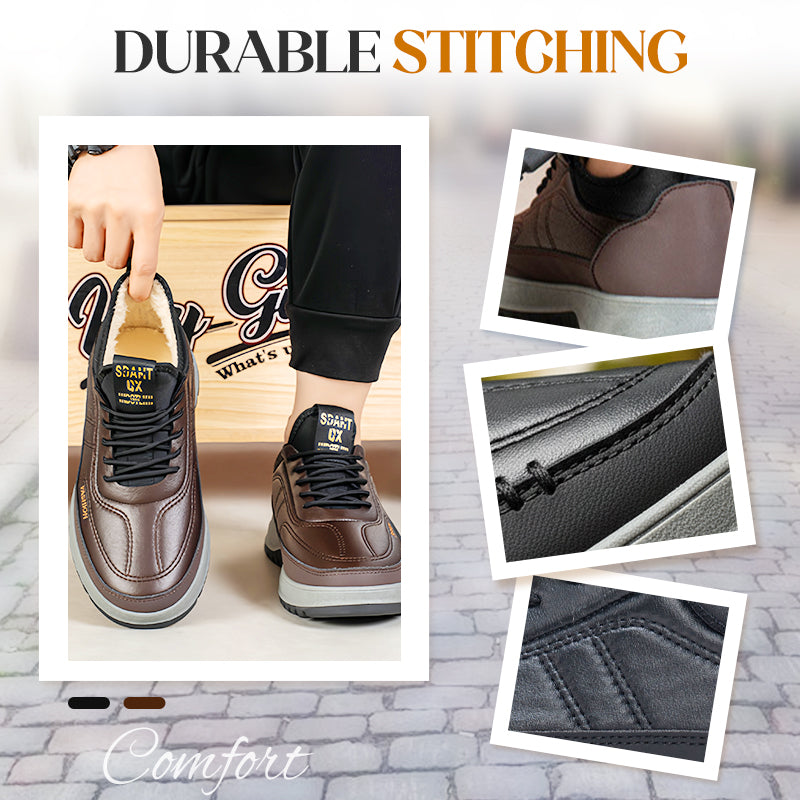 Chaussures pour homme confortables et chaudes : Imperméables et antidérapantes