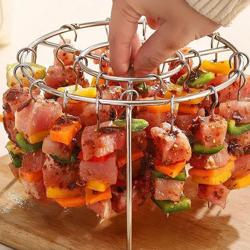 Ensemble de grilles de cuisson multifonction en acier inoxydable 316 pour friteuse à air chaud