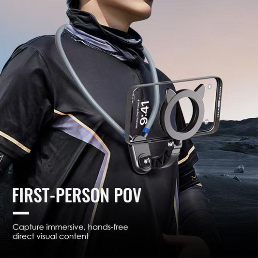 📢📢 60% DE RÉDUCTION ! ✨Support de téléphone magnétique mains libres pour le cou