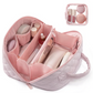 💜Vente directe d'usine💜Trousse à maquillage portable grande capacité avec poignée