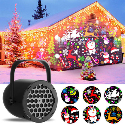 🔥Offre spéciale ! Projecteur de Noël USB à 16 motifs