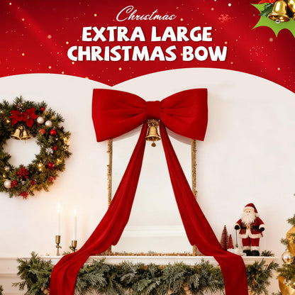 ✨Soldes flash de Noël : 60 % de réduction!🎄Grand nœud de Noël pour décoration