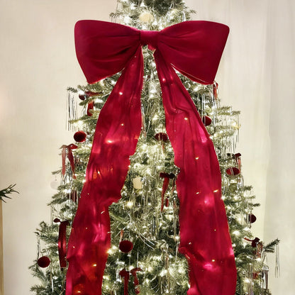 ✨Soldes flash de Noël : 60 % de réduction!🎄Grand nœud de Noël pour décoration