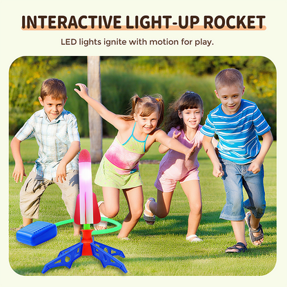 📢📢39 % de réduction !!!✨ Lance-Roquettes LED pour Enfants – Projectiles Mous, Effets Lumineux & Jeu d'Extérieur Sécurisé 🌟🧒