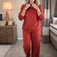 🔥Ensemble 2 pièces pour femme comprenant un pull à paillettes et un pantalon