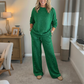 🔥Ensemble 2 pièces pour femme comprenant un pull à paillettes et un pantalon