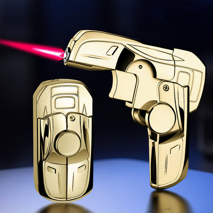 ⚡50 % de réduction ! Briquet Transformable Voiture de Course – Anti-vent, Rechargeable & avec Fidget Spinner Lumineux 🔥🚗