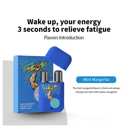 Inhalateur portable à double narine pour huiles essentielles