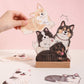 Calendrier de bureau 3D Chats et chiens