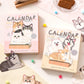 Calendrier de bureau 3D Chats et chiens