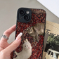 Coque de téléphone artistique imprimée d'un chat avec protection pour l'appareil photo