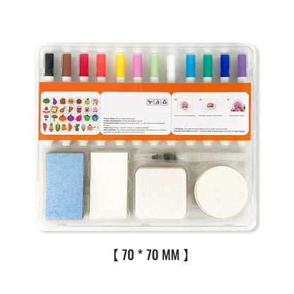 Kit de peinture de texture magique en mousse 3D