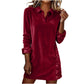Robe élégante ornée de sequins pour femme