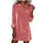 Robe élégante ornée de sequins pour femme