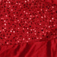 Robe élégante ornée de sequins pour femme