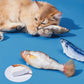 Jouet de poisson de saut réaliste pour chats