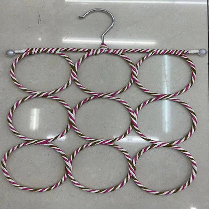 ✨🔥Vente flash✨🔥|Écharpe pliable à anneaux multiples et porte-accessoires