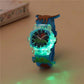 Montre lumineuse 3D Cartoon pour enfants