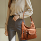 Convertible Multi-Pocket Shoulder Bag for Women