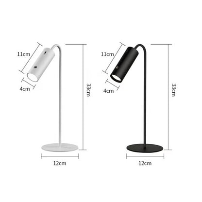 Lampe de bureau LED magnétique sans fil 4 en 1