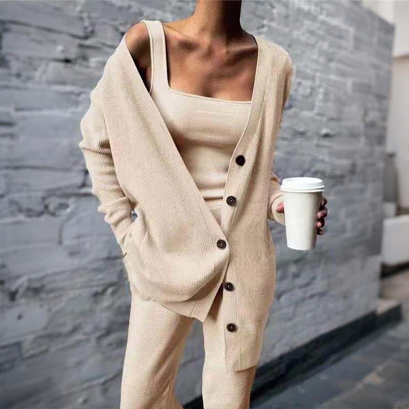 ✈️Livraison gratuite temporairement👗 Ensemble chic et confortable 3 pièces – une seule tenue, des looks infinis