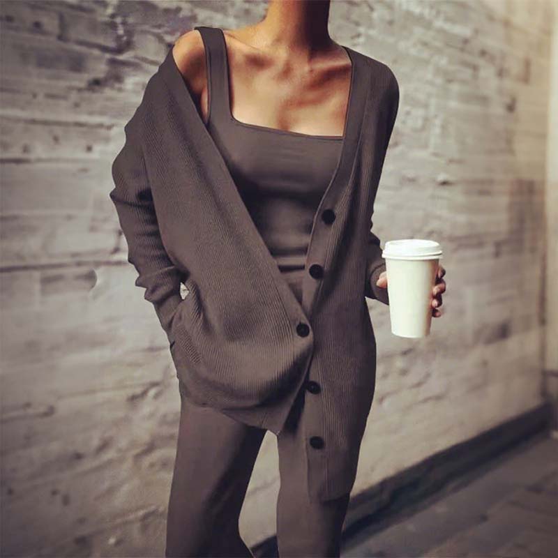 ✈️Livraison gratuite temporairement👗 Ensemble chic et confortable 3 pièces – une seule tenue, des looks infinis