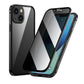 Coque de téléphone entièrement protectrice en verre trempé double face