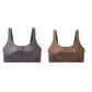 Soutien-gorge sans coutures confortable pour femmes, fermeture à glissière sur le devant