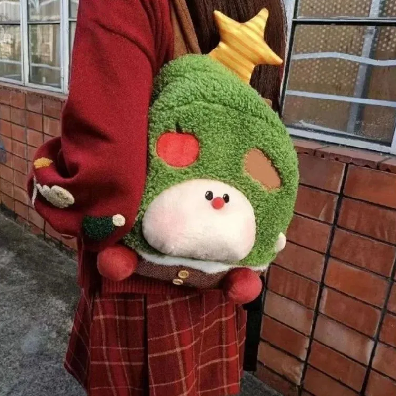 Sac à dos fantaisie avec personnage en peluche
