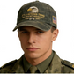 Casquette de baseball ajustable brodée d'un aigle patriotique