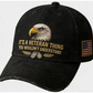 Casquette de baseball ajustable brodée d'un aigle patriotique