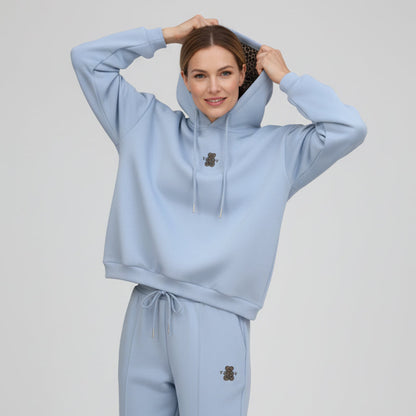 🐆 50% DE RÉDUCTION ! 🔥 Sweat à Capuche Décontracté pour Femme avec Doublure Léopard – Doublure Chaude, Imprimé Tendance & Quotidien 🛍️