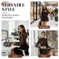 Robe bouffante unie pour femme, automne/hiver