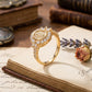 Bague élégante avec emblème de la Vierge Marie