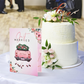 Carte de vœux de mariage 3D pop-up en forme de voiture