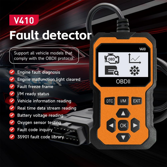 🔧🚗 50 % de réduction ⚡ Scanner OBD2 professionnel – Diagnostic complet, effacement 1 clic & 8 langues ! Compatible tous véhicules 1996+ 📊💡