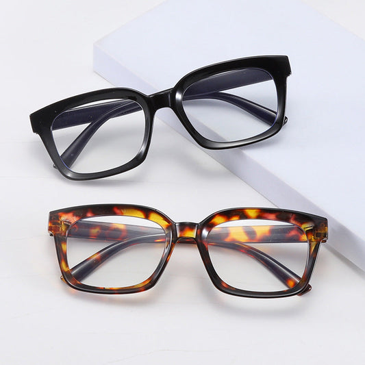 Lunettes rétro carrées anti-lumière bleue