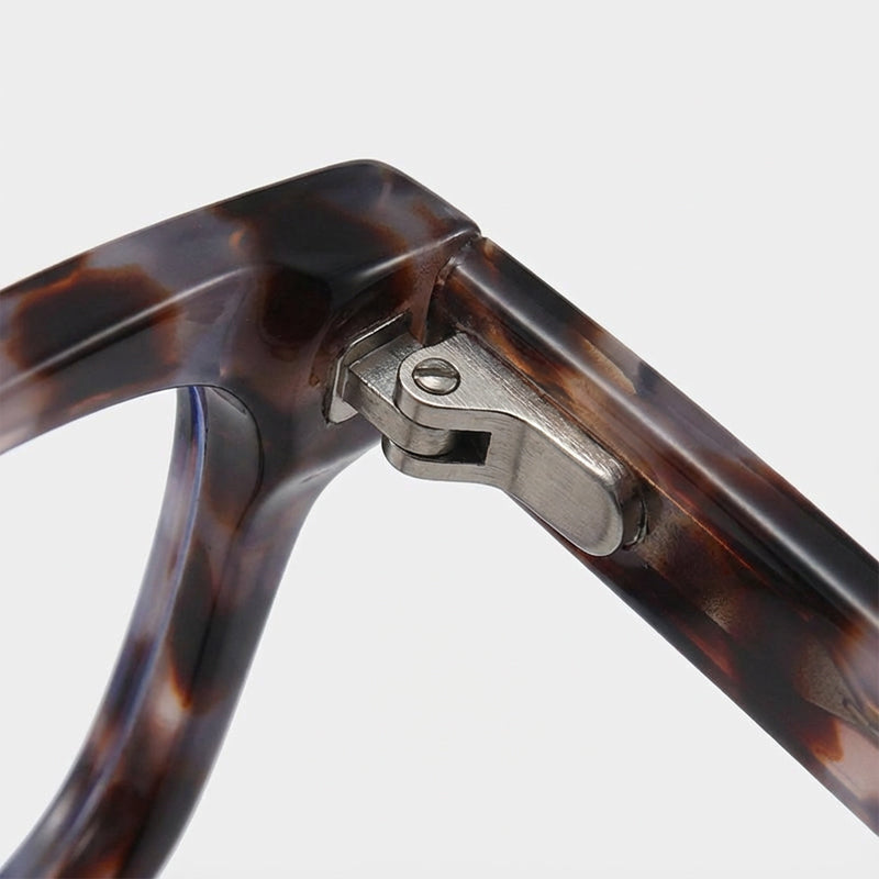 Lunettes rétro carrées anti-lumière bleue