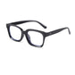 Lunettes rétro carrées anti-lumière bleue
