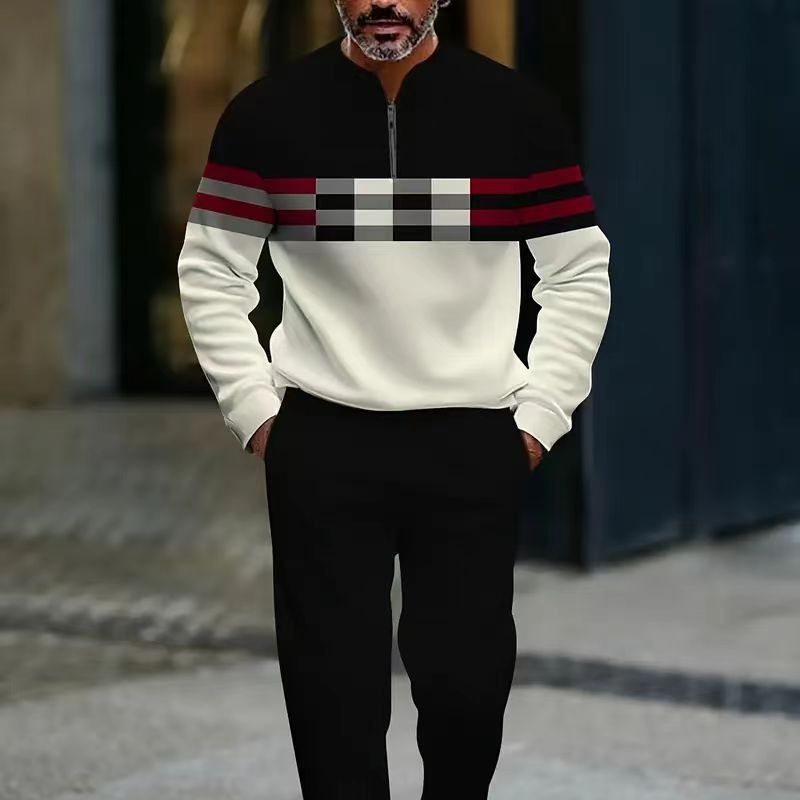 💎 -50% sur la Nouveauté 2026 | Ensemble Homme Imprimé – Coupe Décontractée, Respirant | Boostez Votre Look Casual 🎁【-50%】