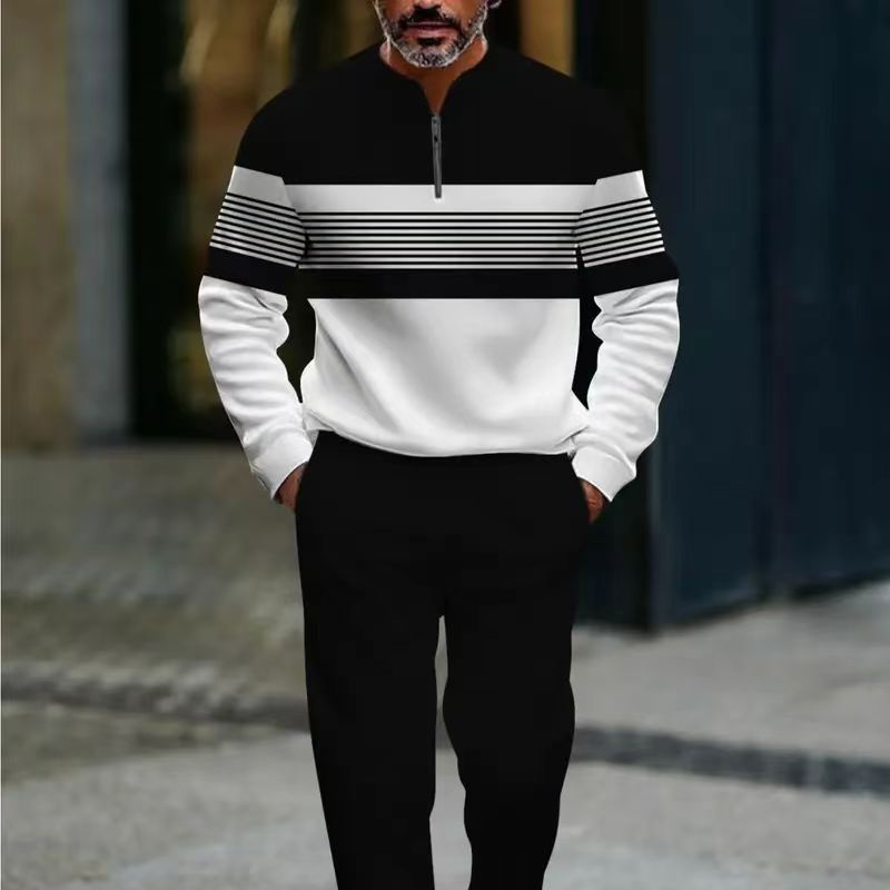 💎 -50% sur la Nouveauté 2026 | Ensemble Homme Imprimé – Coupe Décontractée, Respirant | Boostez Votre Look Casual 🎁【-50%】